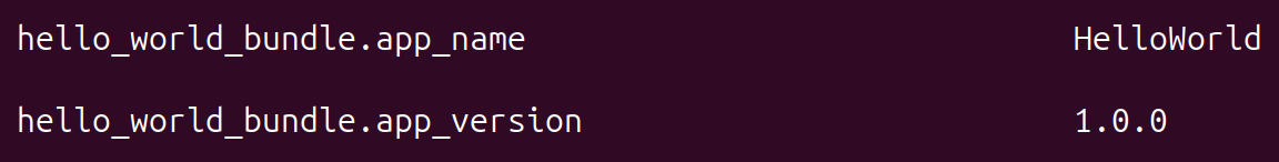 Debug container parameters